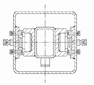telescopic combined bearing application